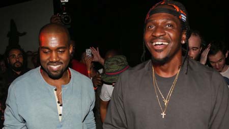 Kanye West and Pusha T came after Drake and the Canadian rapper was happy he was not out-barred.